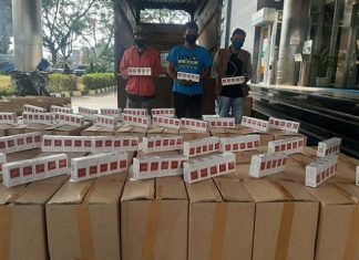 Pengiriman 3,6 Juta Rokok Ilegal Tujuan Sumatera di Gagalkan Bea Cukai