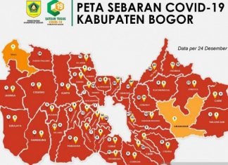Satgas COVID-19; Kawasan Puncak Dietapkan Zona Merah COVID-19