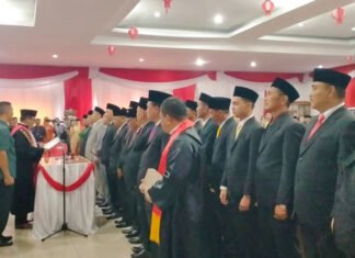 Resmi Dilantik 30 Anggota DPRD Bengkulu Utara Periode 2024 – 2029