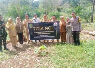 TITIK NOL PEMBANGUNAN DESA KELINDANG BENGKULU TENGAH, Di Mulai !!