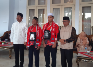 Bupati Arie Lepas 190 Calon Jemaah Haji 2025