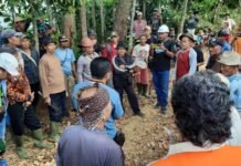 PT Gilang Hydro Lestari dan PT Nusa Konstruksi Enjiniring Perbaiki Akses Jalan Warga di Cilograng