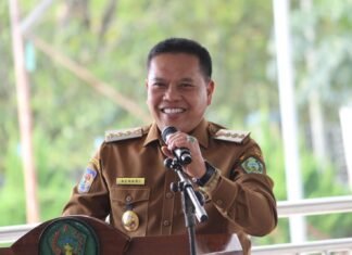Pemkab Lebong Upacara Apel Gabungan, Tingkatkan Disiplinitas ASN