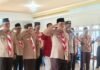 Majukan Pramuka Di Bumi Swarang Patang Stumang, Bupati Lebong Dikukuhkan Jadi KAMABICAB