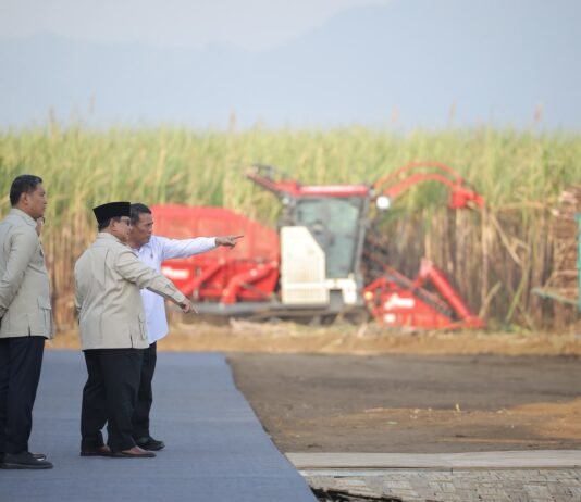Panen Raya di Malang, Presiden Prabowo Targetkan Swasembada Gula dalam Dua Tahun