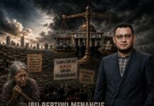 Ibu Pertiwi menangis: Keadilan Jadi Barang Langka di Negeri Sendiri
